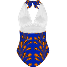 Load image into Gallery viewer, Electric Bulb Tankini Halterneck One Piece Swimsuit