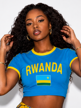 Load image into Gallery viewer, Rwanda Crop Top