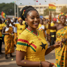 Load image into Gallery viewer, Black Stars Women’s Shirred Jersey