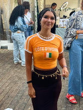 Load image into Gallery viewer, Côte D’Ivoire Crop Top
