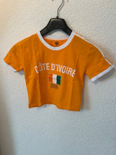 Load image into Gallery viewer, Côte D’Ivoire Crop Top