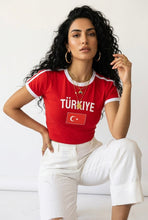 Load image into Gallery viewer, Türkiye Crop Top