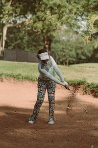 Adinkra Flare Leggings