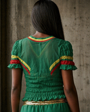 Load image into Gallery viewer, Les Lions de la Teranga Women’s Shirred Jersey