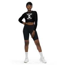Load image into Gallery viewer, Cocoa Cartel Long-Sleeve Crop Top