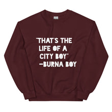 Load image into Gallery viewer, City Boys Sweatshirt
