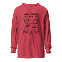 Load image into Gallery viewer, Mfantsipim Hooded Long-Sleeve T-shirt