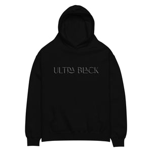 Ultra Black Unisex Oversized Hoodie