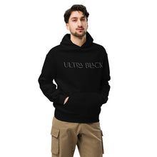 Load image into Gallery viewer, Ultra Black Unisex Oversized Hoodie