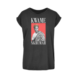Nkrumah Kwame Nkrumah Extended Shoulder T-Shirt