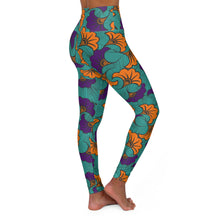 Load image into Gallery viewer, Fleurs de Mariage High Waisted Yoga Leggings