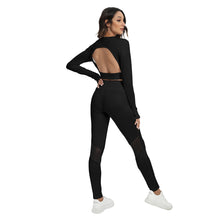 Load image into Gallery viewer, Cocoa Cartel Sport Set With Backless Top And Leggings