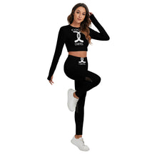 Load image into Gallery viewer, Cocoa Cartel Sport Set With Backless Top And Leggings