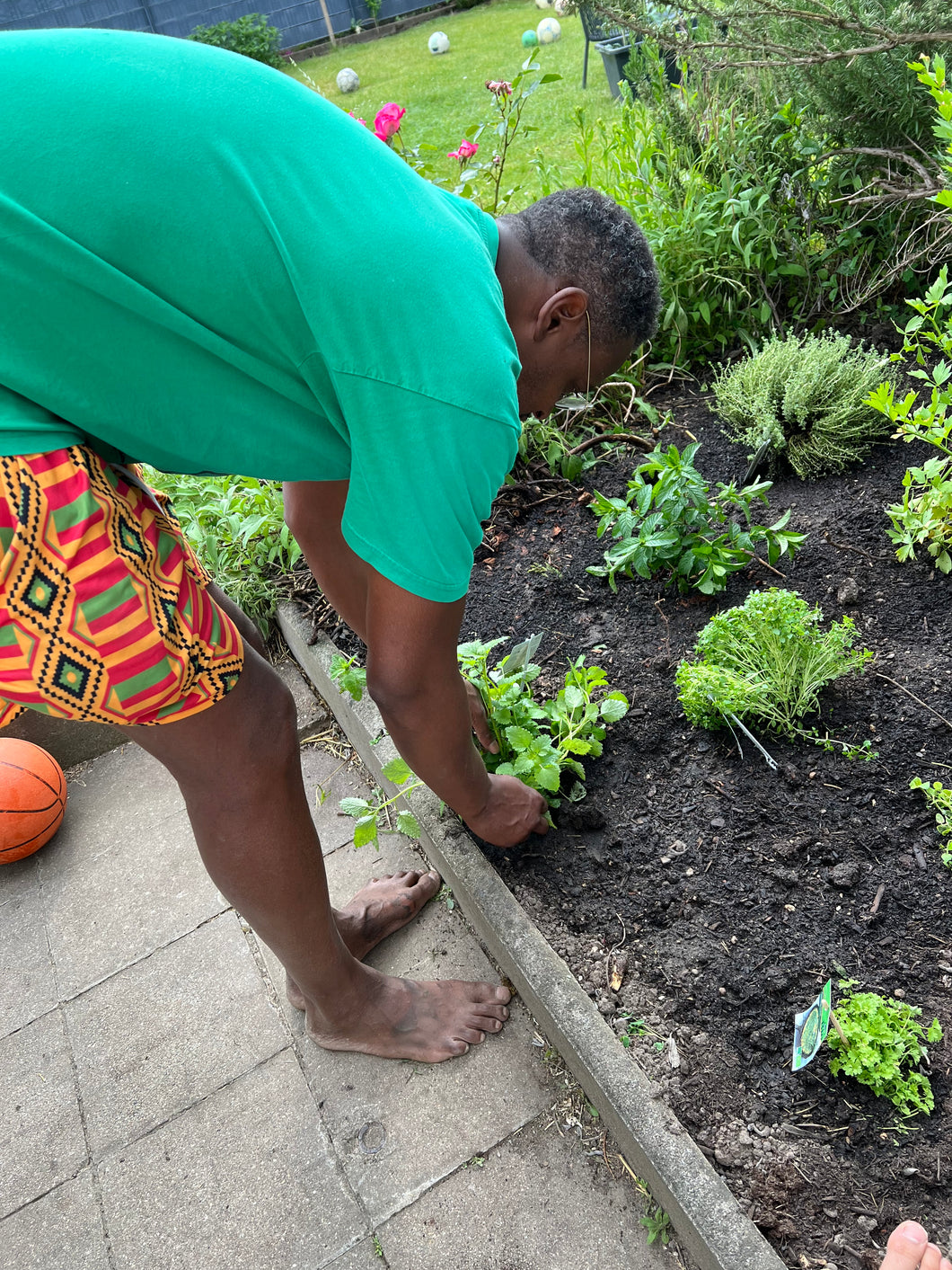 Kente Runner Shorts
