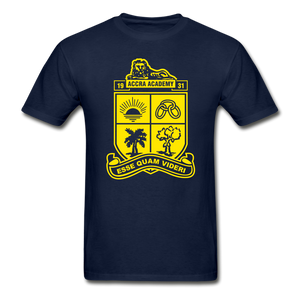 Accra Academy Crest T- Shirt - navy
